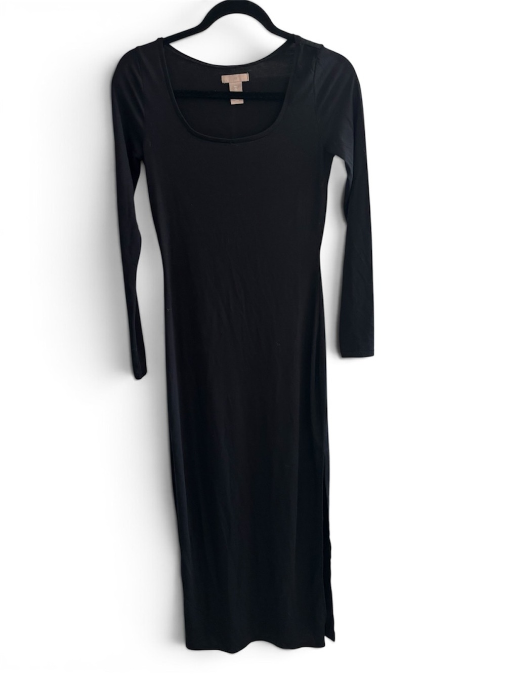 H&M Long Sleeve Fitted Maxi Dress | Size S - Picture 3 of 10